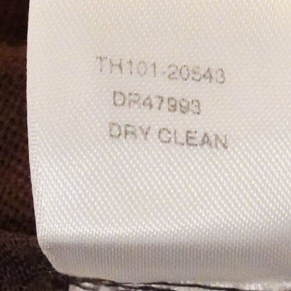 Pendleton, 100% Virgin Wool Straight Trouser Dress Pants, Brown - Picture 10 of 10